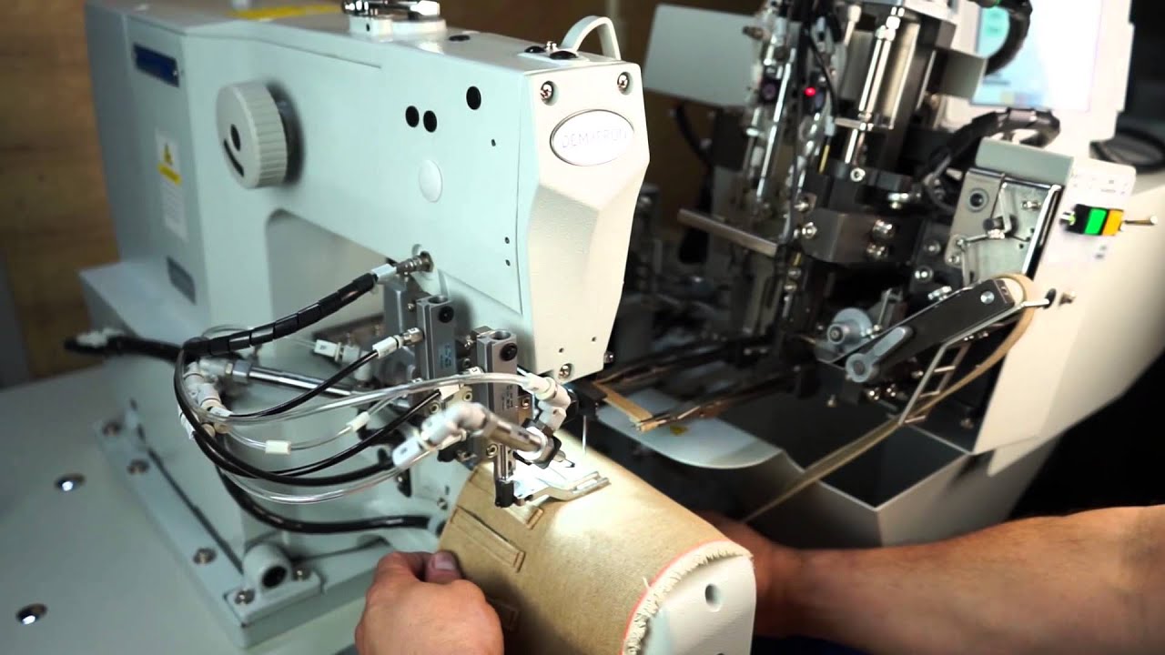 Automatic Beltloop Setter Dematron