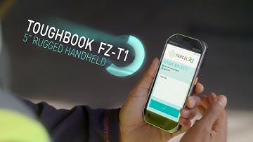 FZ-T1 | The Next-Generation Toughbook Handheld Device
