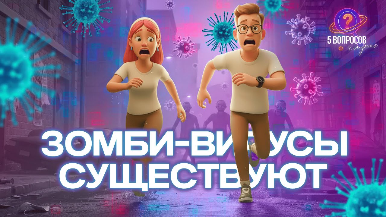 Может ли человек заразиться зомби-вирусом: 5 глупых вопросов
