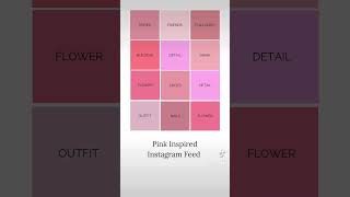 Pink IG Feed Inspo #instagramtips #instastories #instagramfeeds #igtipsandtricks screenshot 4