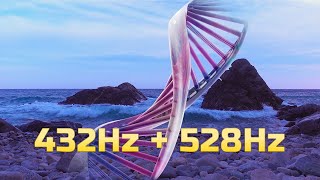 432Hz + 528Hz | DNA Repair | Complete Restoration | Healing Body and Mind Music