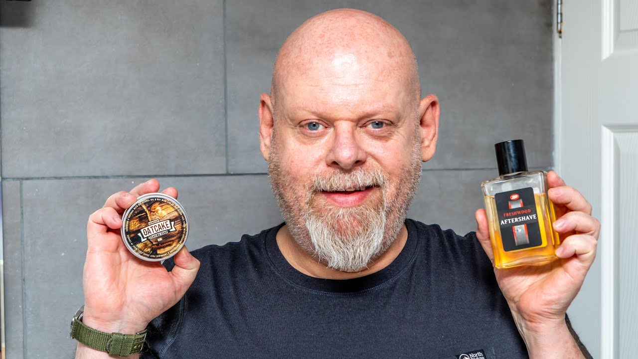 Mr G Head Shave No7  London Oatcake Mahogany Soap & Boots Freshwood After Shave.