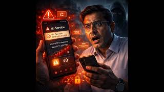SIM Swap Scam Exposed: How ‘No Service’ on Your Phone Can Cost You Crores