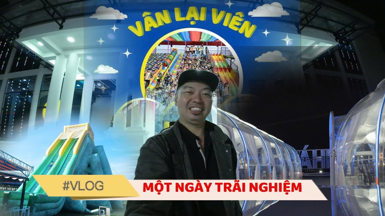 FULL MỘT NGÀY TẠI - KHU VUI CHƠI ( VÂN LẠI VIÊN ) @phongdayytv