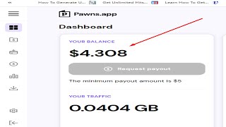 اسحب 5$ خلال ساعة فقط من خلال فتح تطبيق pawns app  و قم بشحن ألعابك فورا