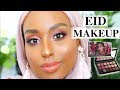 ROSE GOLD EID MAKEUP LOOK! | Huda Beauty Rose Gold Remastered Palette | Aysha Abdul