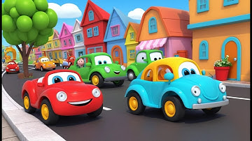 The Silly Car That Sneezed “Zoom Zoom” 🚗💨 | 3D Animated Nursery Rhyme for Kids