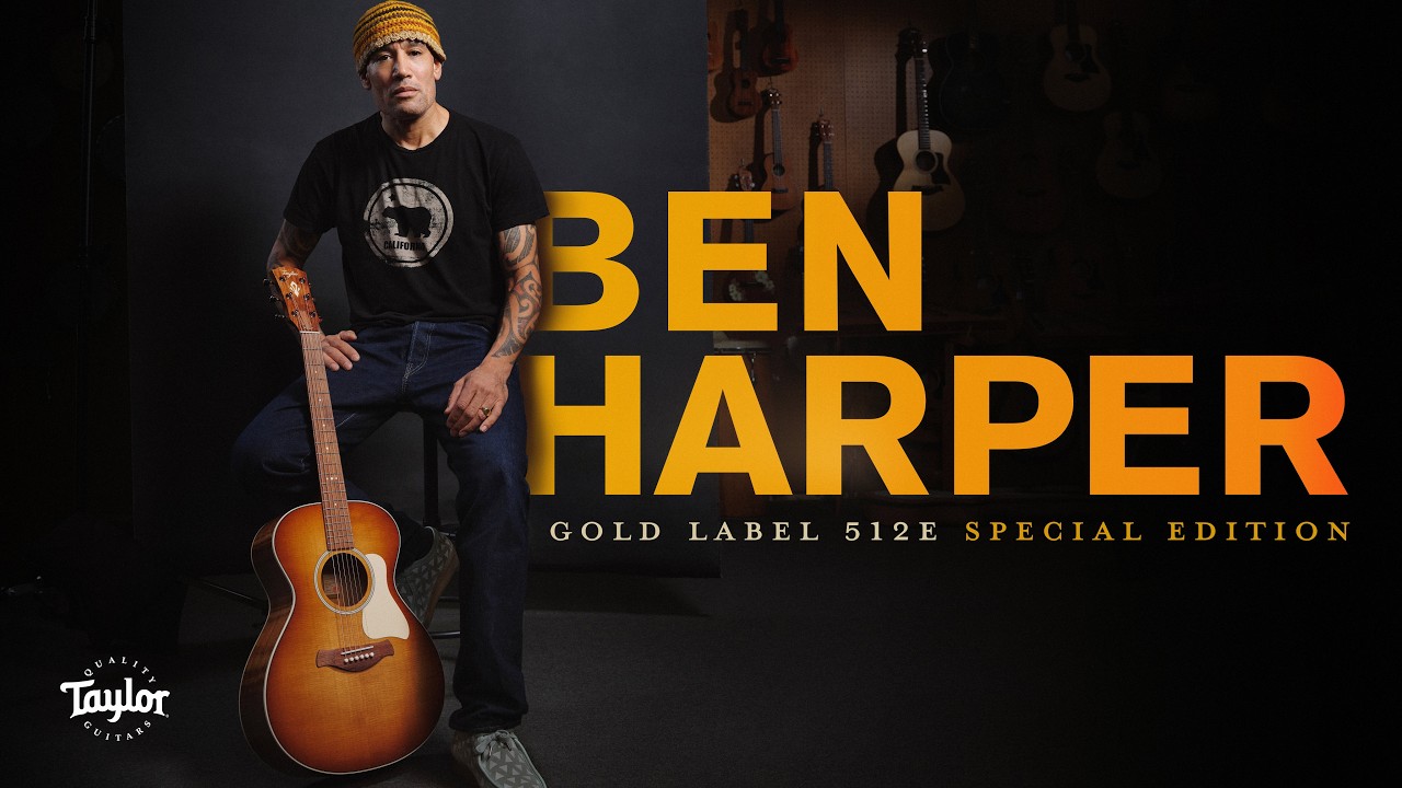 Ben Harper Performs “Emotional Arson” on His Gold Label 512e