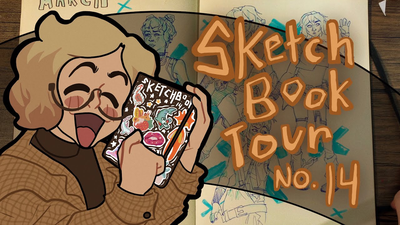 SKETCHBOOK TOUR 14 (The Sketchbook that Made Me Rediscover My Artistic ...