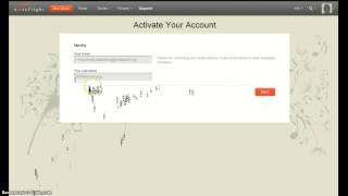 Activating Noteflight Account take 3