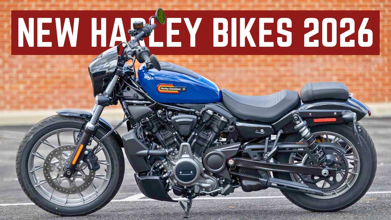 10 New Harley Davidson Motorcycles in 2026