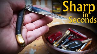 The Easiest Way I Know to Sharpen Knives - ChestnutTools Carbide Universal Sharpener