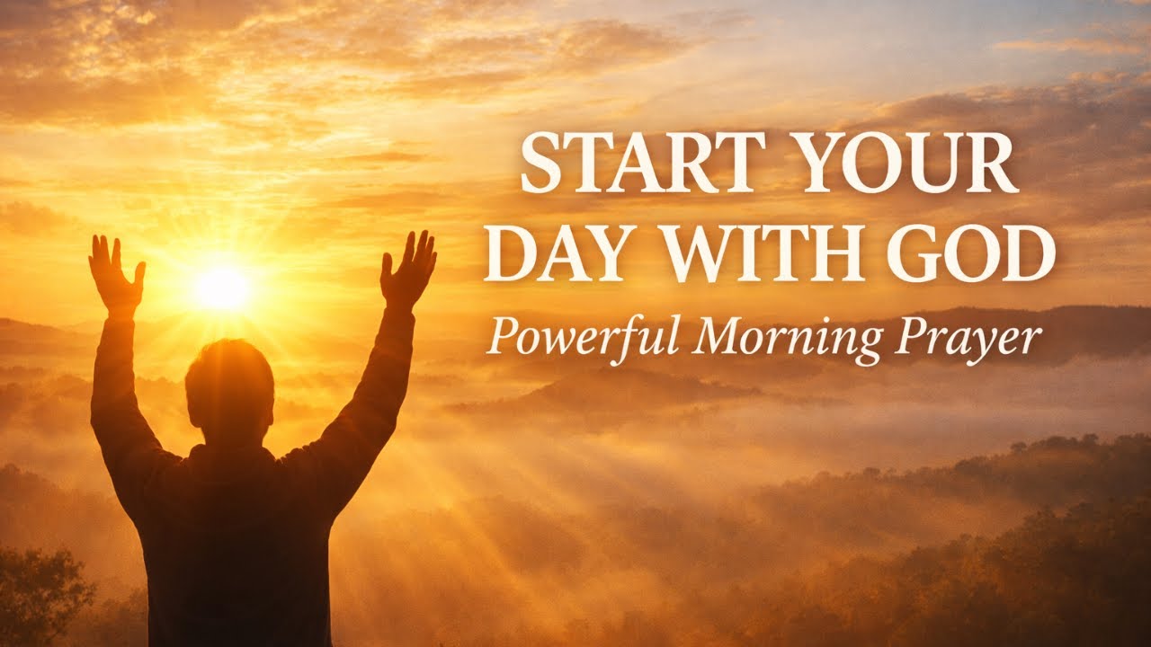 Start Your Day with God — Powerful Morning Prayer - YouTube