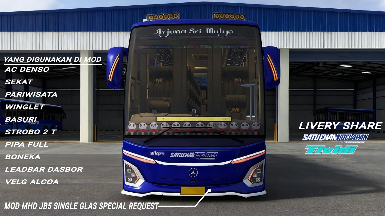 SHARE MOD BUSSID MHD SG JB5 ASXFM FREE (REQUEST) DAN LIVERY