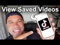 How To View Saved Videos On TikTok Find Saved Videos On TikTok How To View Saved Videos On TikTok Find Saved Videos On TikTok