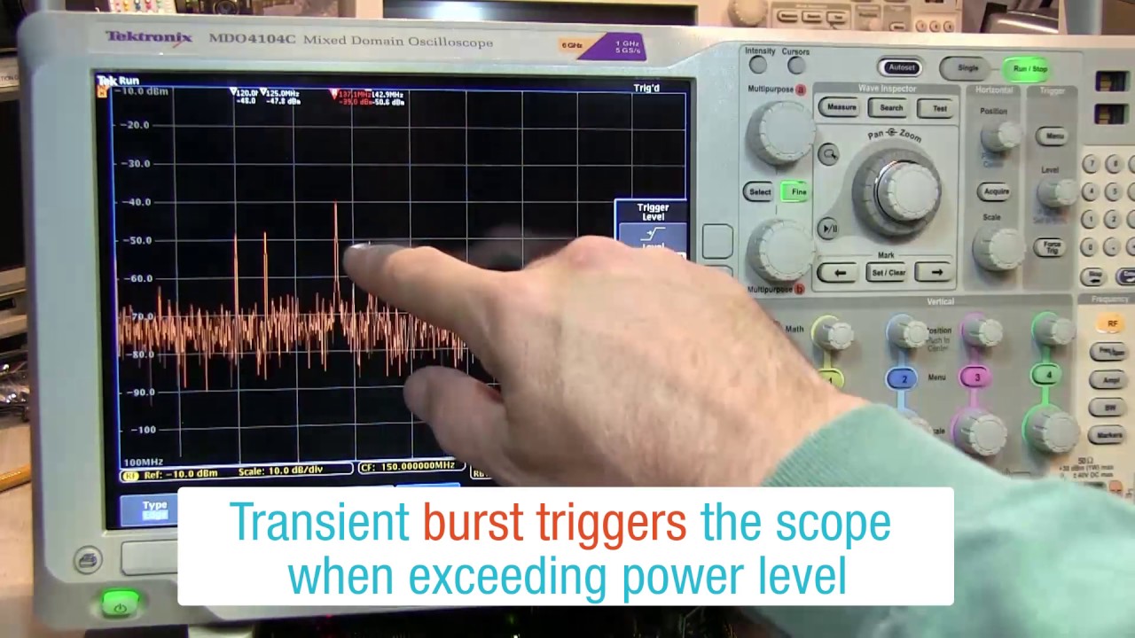 How to Locate Sources of Emissions with a Tektronix MDO4000C
