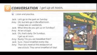 Interchange intro 4th - Unit 6 conversation 2