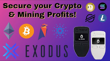 Protect Your Crypto!! Trezor One Setup, Unboxing & Overview + Integration with Exodus Wallet