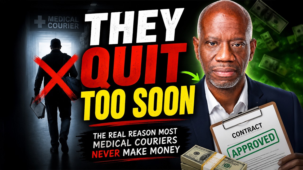 The Real Reason Medical Couriers Never Make Money