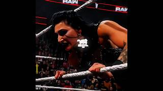 Rhea Ripley Saves Iyo Sky 🥶 From Roxanne Perez &amp; Guilia At WWE Raw Edit! #wwe #edit #shorts
