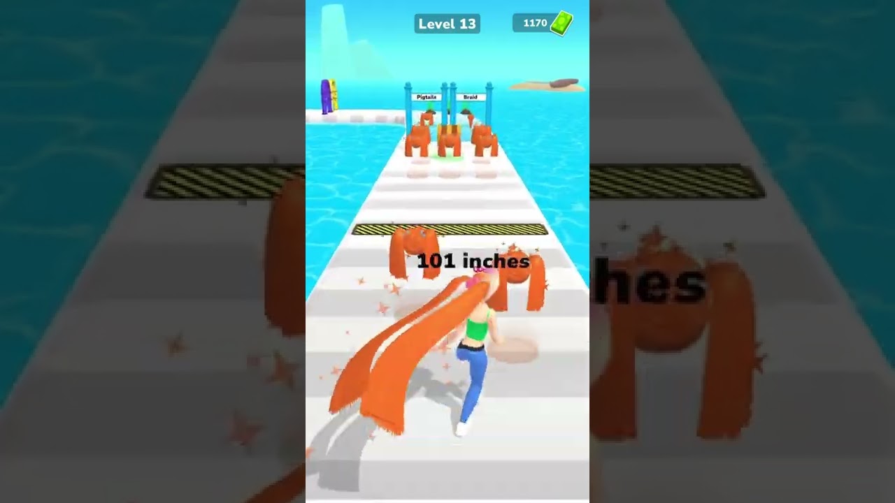 Wig Run🤩💥gameplay(iOS-android)