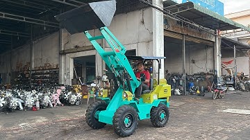 Xe Xúc Lật Mini Yanmar Y20W-T | 2 Cầu | Trợ Lực Lái : Nông Cơ Nguyễn văn châu