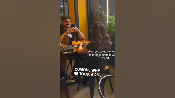 She came back home to surprise her best friend ❤️