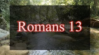A reading of Romans 13 from the New Living Translation