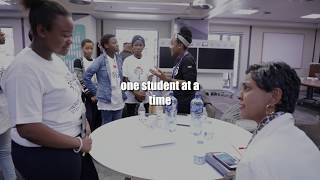 Nka'Thuto girls visit IBM with Heritage STEM Camps