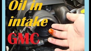 GMC Acadia, oil collected in intake hose solution Gmc Acadia Oil Leak Recall