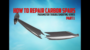 Paramotor Troubleshooting PART 1: BROKEN carbon repair. SCOUT Paramotor