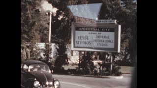 Universal Studios 1960 archive footage