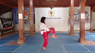 Rohadatul Aisy Bta Club Taegeuk 7 Cadet Female Ambador Cup