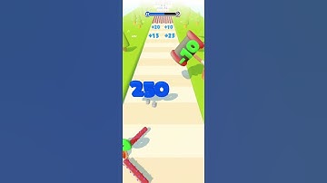 Number Run 3D walk through all levels ios/android 5 #short #mobilegame #3dgames