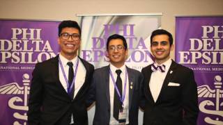 Phi Delta Epsilon Spring 2016