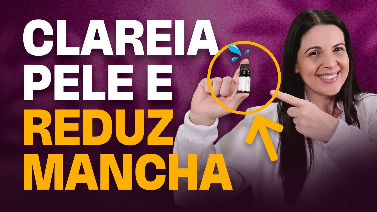 Clareamento natural da PELE com MANCHAS usando Óleo Essencial