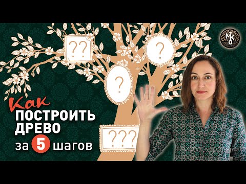 КАК построить генеалогическое ДРЕВО? 5 простых ШАГОВ! Программы, Источники, Схемы