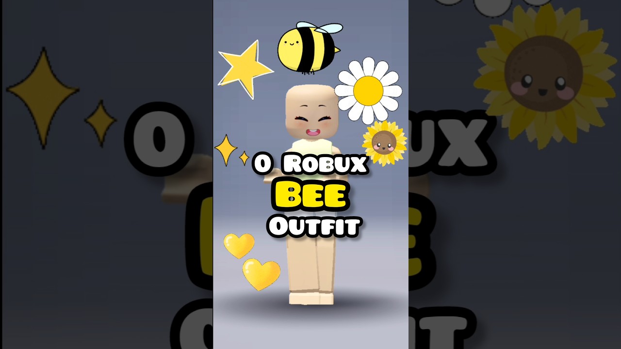 ✨️0 Robux Bee Outfit 🐝 ✨️  