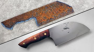 Razor Sharp Chef’s Cleaver from Leaf Spring