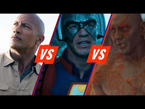 Dwayne Johnson vs. John Cena vs. Dave Bautista | Versus