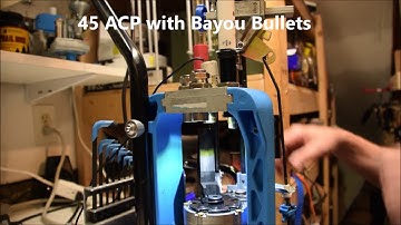 Dillon 650 With Bullet Feeder Running Coated Lead Bullets