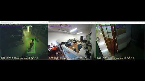 [Multi-ESP32CAM] Surveillance system with motion detection/recording
