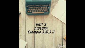 10 th maths samacheer Unit 3 Algebra- Example 3.10, 3.11 full video link in description.. 👉