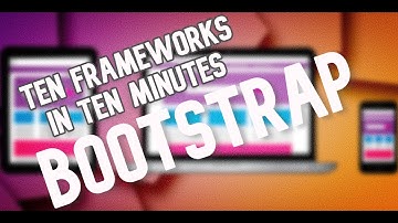 Ten CSS FrameWorks in Ten Minutes: Part 1 Bootstrap