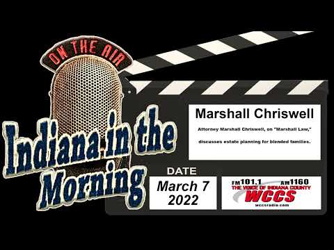 Indiana in the Morning Interview: Marshall Chriswell (3-7-22)