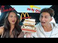 Eating secret menu items at fast food restaurants