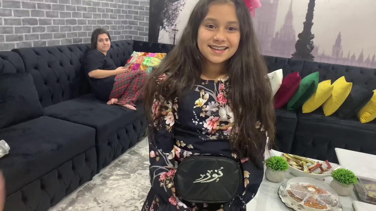 نور اول يوم العيد متحمسه