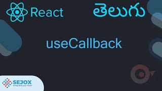 17 React Hook useCallback in Telugu