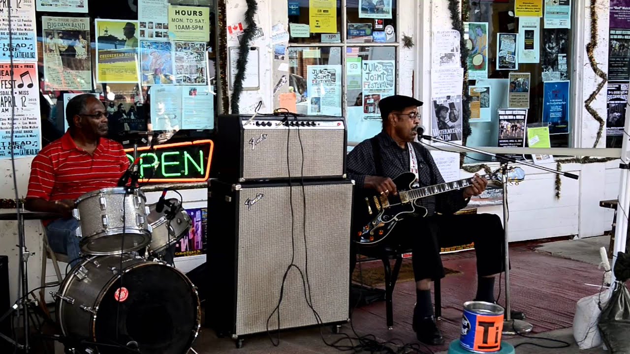 Juke Joint Festival 2015 Cat Head Mini Blues Fest - Elmo Williams & Hezekiah Early