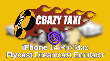 Crazy Taxi - iPhone 14 Pro Max, Dreamcast Emulator (Flycast)